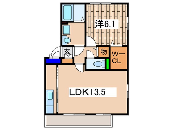 ｉスクエアｗｉｓｈの物件間取画像